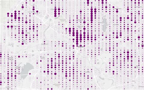 Density Mapping With Binning And Wurman Dots