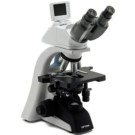 Optika Microscope Dm 25 Binocular Digital 3 Mpixels With 25 Lcd Screen