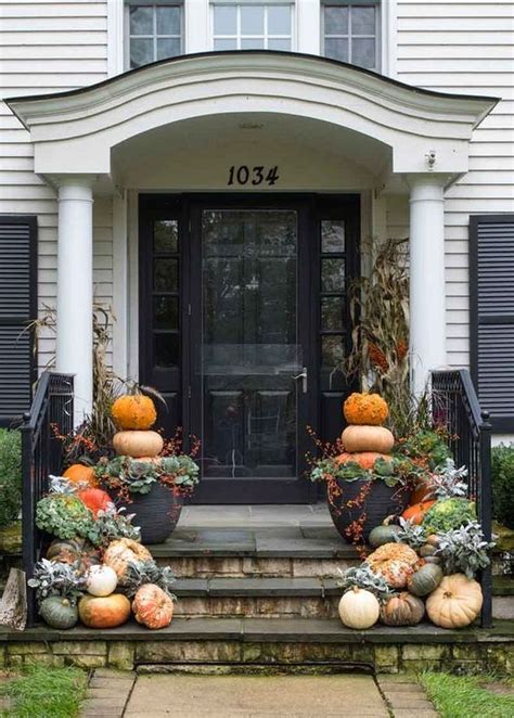 33 Amazing Front Porch Fall Decor Ideas That You Never Seen Before