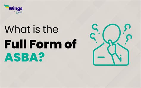 What Is The Full Form Of Asba Leverage Edu