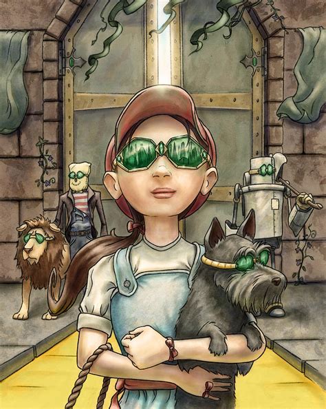 Wizard Of Oz The Emerald City Painting By Jeremy Gorman