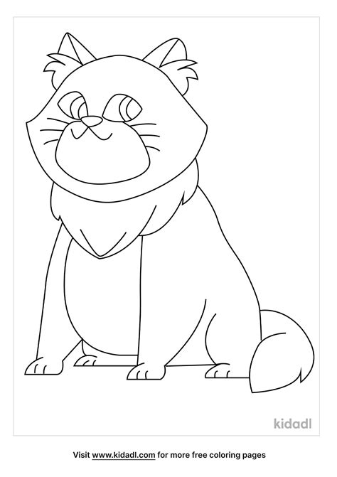 Free Fat Cat Coloring Page Coloring Page Printables Kidadl