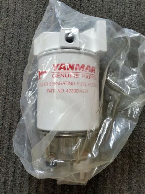 Yanmar Oem Part Number B Water Separating Fuel Filter Assembly Micron For Sale Online