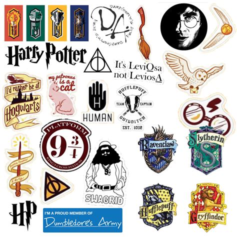 Harry Potter Tumblr Sticker Hobbies And Toys Stationery And Craft