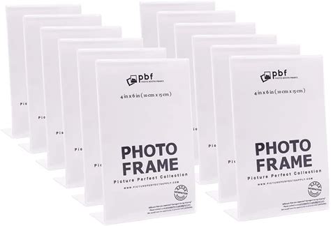 Buy Photo Booth Frames 4x6 Inch Clear Acrylic Plastic Display