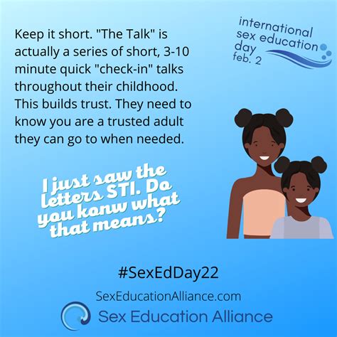 International Sex Education Day Get The Conversation Started About Sexuality Are You In