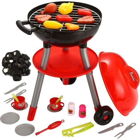 Joyx 24 Pcs Little Chef Barbecue Bbq Cooking Kitchen Toy Interactive