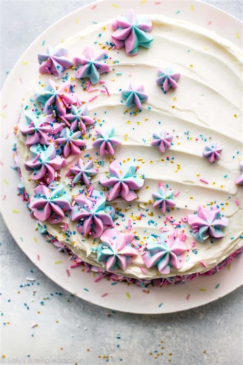 Gender Reveal Cake Sallys Baking Addiction
