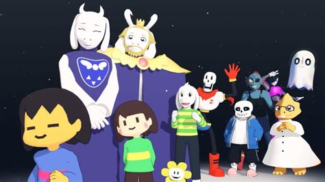 【mmd】undertale 2nd Anniversary Youtube