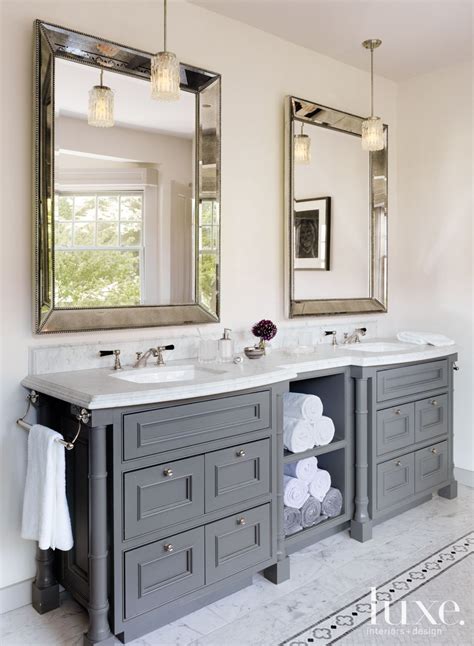 Check out our custom vanity mirror selection for the very best in unique or custom, handmade pieces from our mirrors shops. In the master bathroom, Rosenfeld hung a pair of ...
