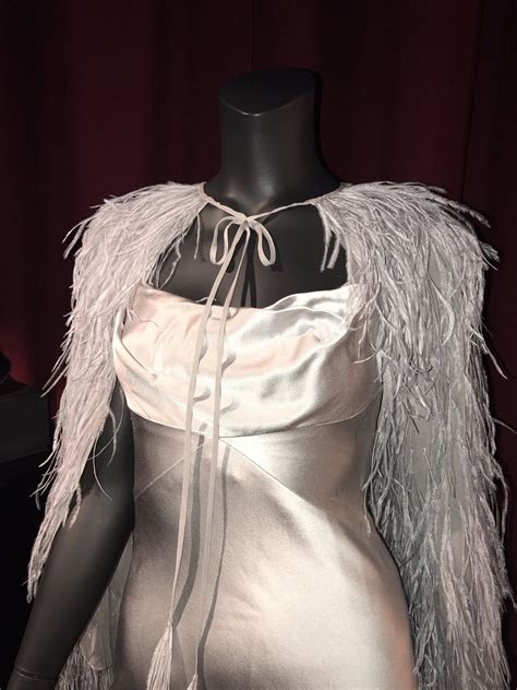 A Close Up Of The Gown That Anastasia Wears To The Masquerade Ball In Fifty Shades Darker
