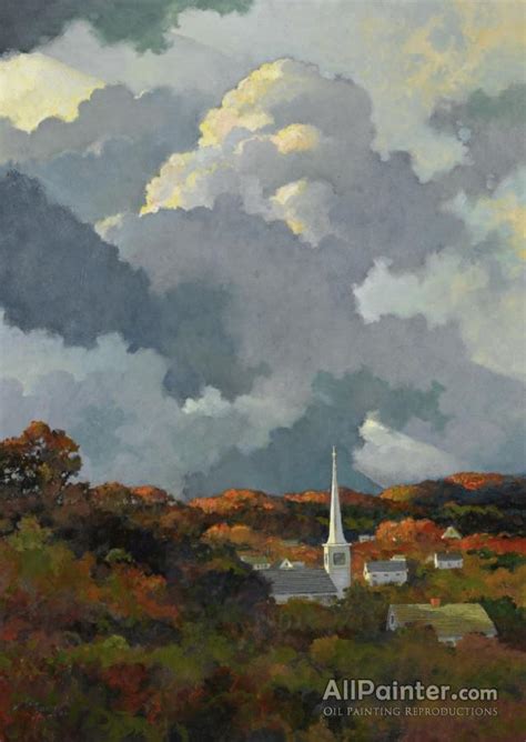 Eric Sloane Autumn In New England Oil Painting Reproductions For Sale