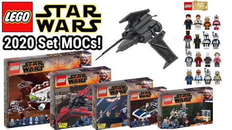 The instruction manual for 75314 the bad batch attack shuttle has given us a closer look at the minifigures coming in the rest of this summer's lego star wars sets. Neue 2020 LEGO Star Wars Sets in MOC Version! | (The Clone Wars) - YouTube
