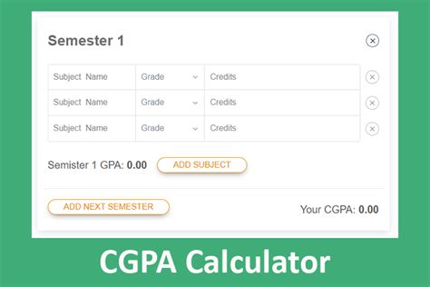 Check spelling or type a new query. CGPA Calculator - Calculate Your CGPA Online