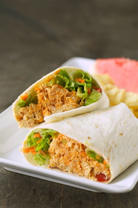 Three Meals One Crock Buffalo Chicken Wraps Slow Cooker Gourmet