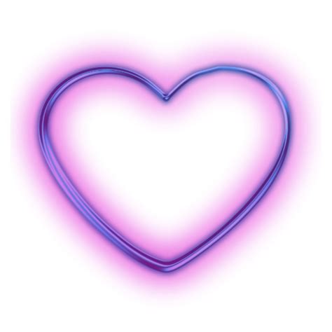 Neon Heart Png Images Free Psd Templates Png Vectors