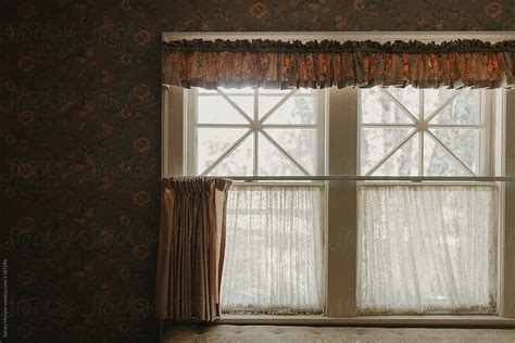 Curtains In An Old House By Stocksy Contributor Sidney Scheinberg