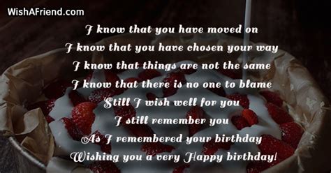 Disso Dio Happy Birthday Wishes To My Ex Girlfriend