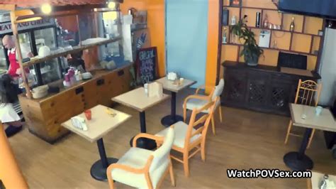 Coffee Shop Blowjob Leads To Hot Sex Tape Eporner