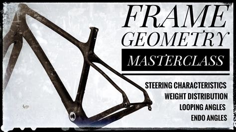 Advanced Bicycle Frame Geometry Steering Speed Weight Distribution