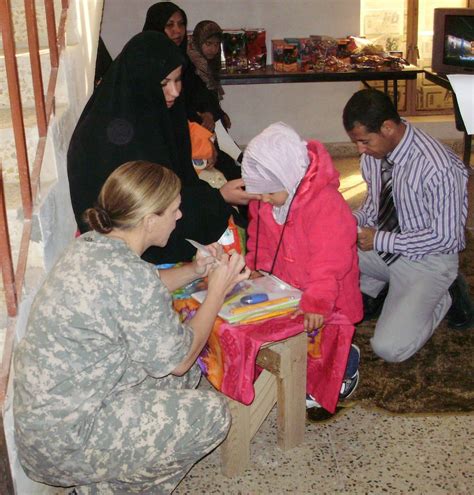 Medics Test Hearing For Iraqi Children Article The United States Army