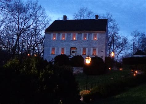 Evening View Of The Adam Stephen House In Martinsburg Wv Martinsburg