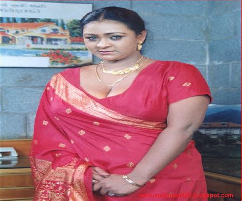 Shakeela Mallu Aunty Hot In Red Blouse Hot Pictures And Hot Images