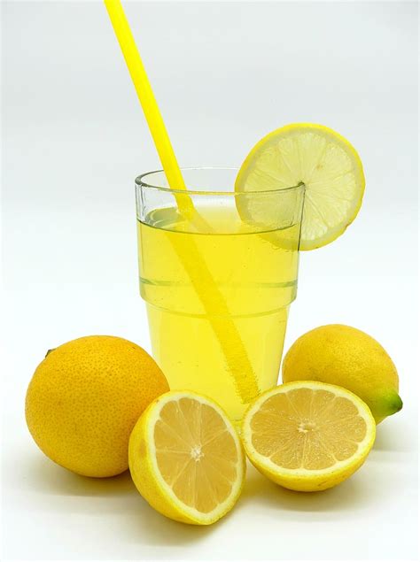 Hd Wallpaper Clear Glass Cup Filled With Lemon Juice Lemonade Lemon