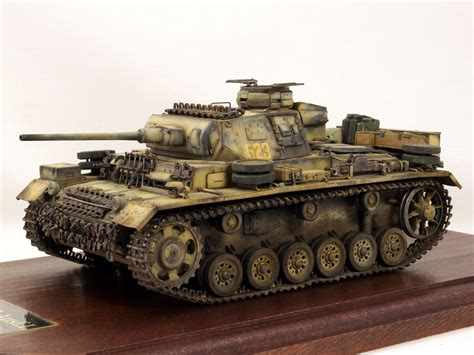 Armor Award Winner Built Dragon 135 Panzerkampfwagenpanzer Iii Ausf