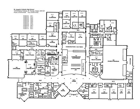 School Floor Plan Design