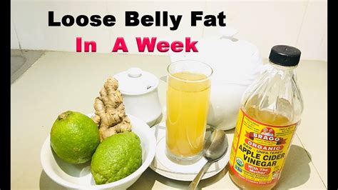 Flat Tummy Tea With Apple Cider Vinegar Loose Belly Fat In A Week