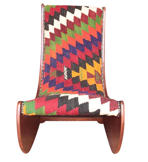 Boho Chic Wood Folding Rocking Chair | Chairish | Rocking chair, Folding rocking chair, Folding ...