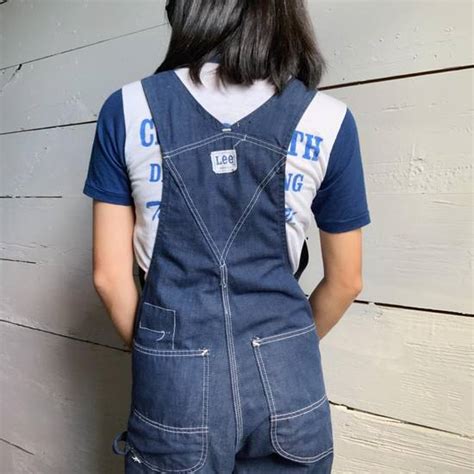 Vintage Vintage Lee Womens Denim Overalls Relaxed Fit Grailed