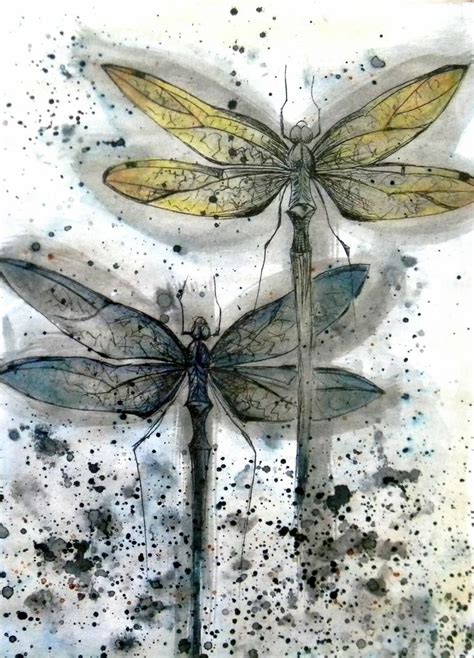 Dragonflies By Amanda Colville Dragonfly Art Insect Art Dragonfly
