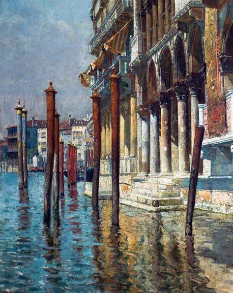 Venice By William Logsdail Reproduction