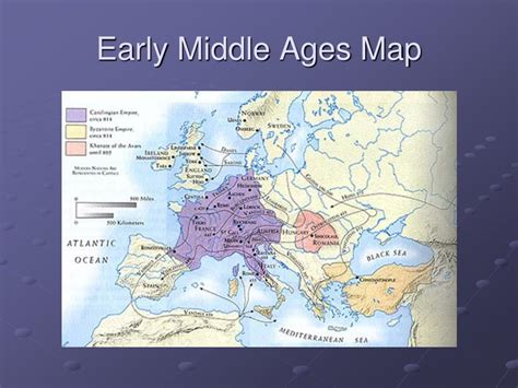 Ppt Early Middle Ages Map Powerpoint Presentation Free Download Id