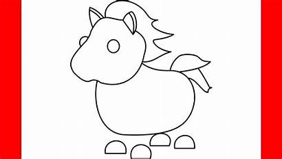 Adopt Roblox Draw Drawing Horse Step