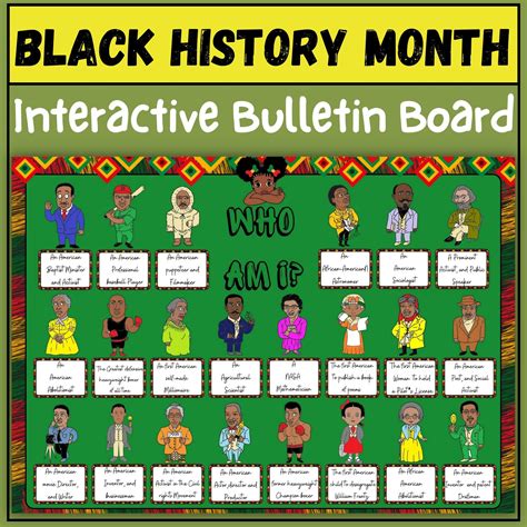 Black History Month Bulletin Board Interactive Bulletin Board Mlk