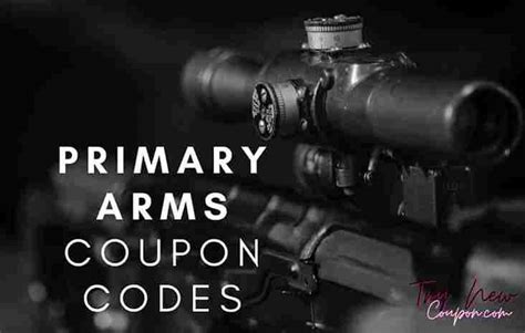 Primary Arms Coupon Code April 2024 Up To 30 Off Codes