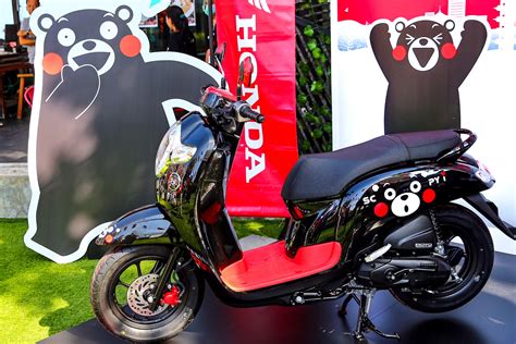 Honda Launches The Scoopy I Kumamon Special Edition Motorcycle News