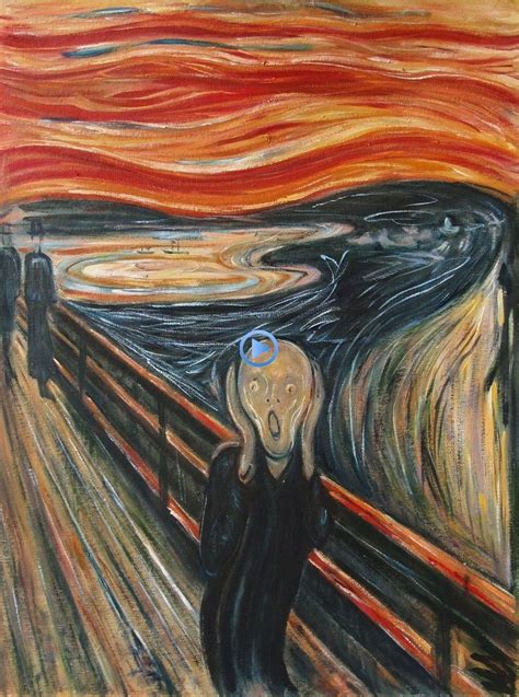 Oil Painting Scream By Edvard Munch Famous Oil Painting On Canvas For