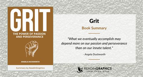 Book Summary Grit The Power Of Passion And Perseverance