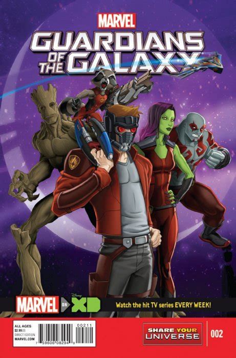 Marvel Universe Guardians Of The Galaxy 1 Marvel Comics Comic Book