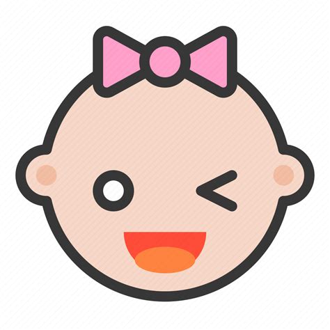 Baby Emoji Emoticon Expression Happy Smile Icon Download On