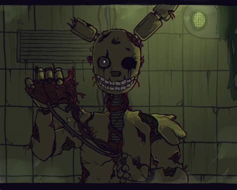 Five Nights At Freddy S Springtrap By Ginushka On Deviantart
