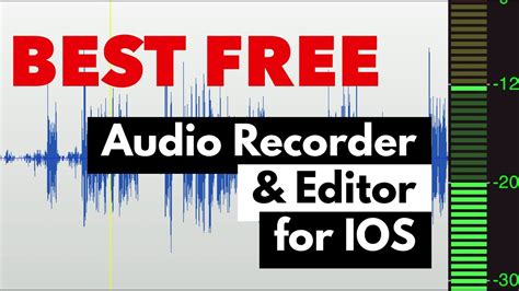 Find the highest rated transcription apps for iphone pricing, reviews, free demos, trials, and more. Best Free Audio Recording and Editing App for iOS - YouTube