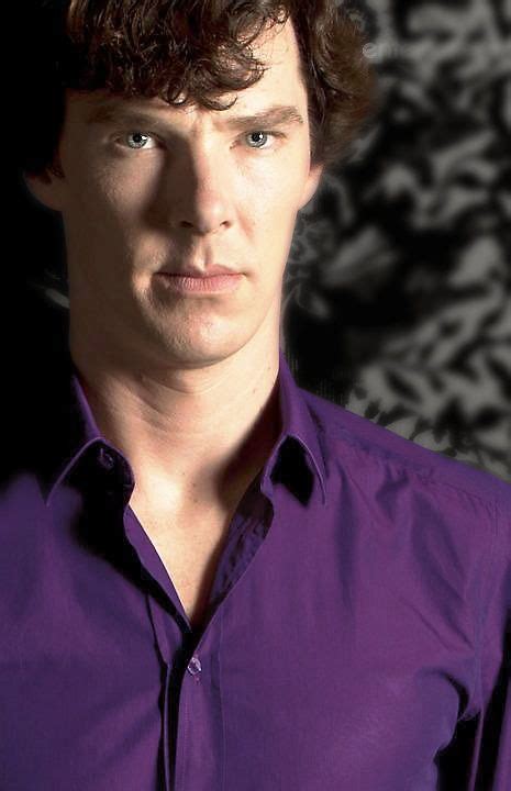 Bbc Sherlock Purple Shirt