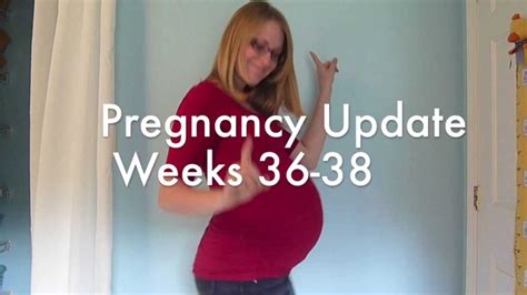 pregnancy vlog 36 38 week update and mail youtube