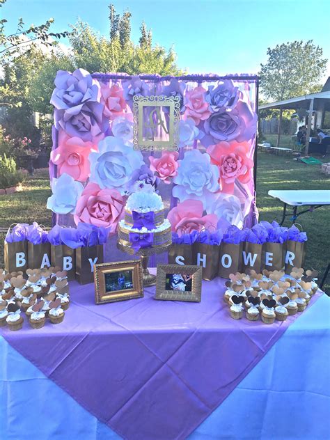 12 baby shower table centerpieces reviews & how you can place them quite nicely. Lilac gold pink white baby shower decorations watercolor ...