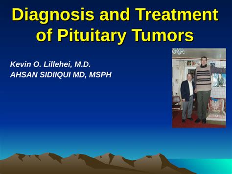 Pdf Pituitary Tumors Diagnosis And Treatment Presentation